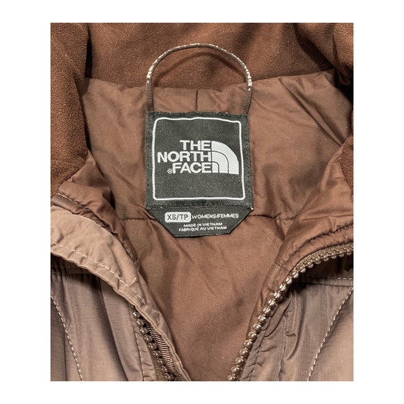 The North Face Redpoint Insulated Primaloft Size XS Brown Jacket Quilted Nylon - Picture 2 of 3